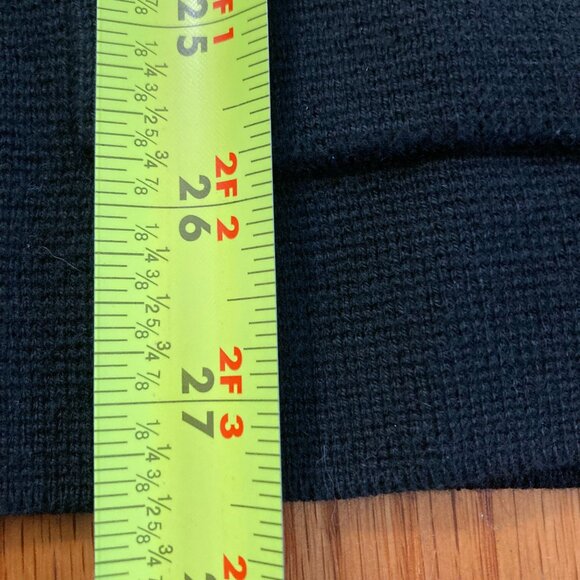 J. Crew Women's Soft Blazer Jacket, Black Cotton Knit Deep Pockets, size Medium - Picture 8 of 10